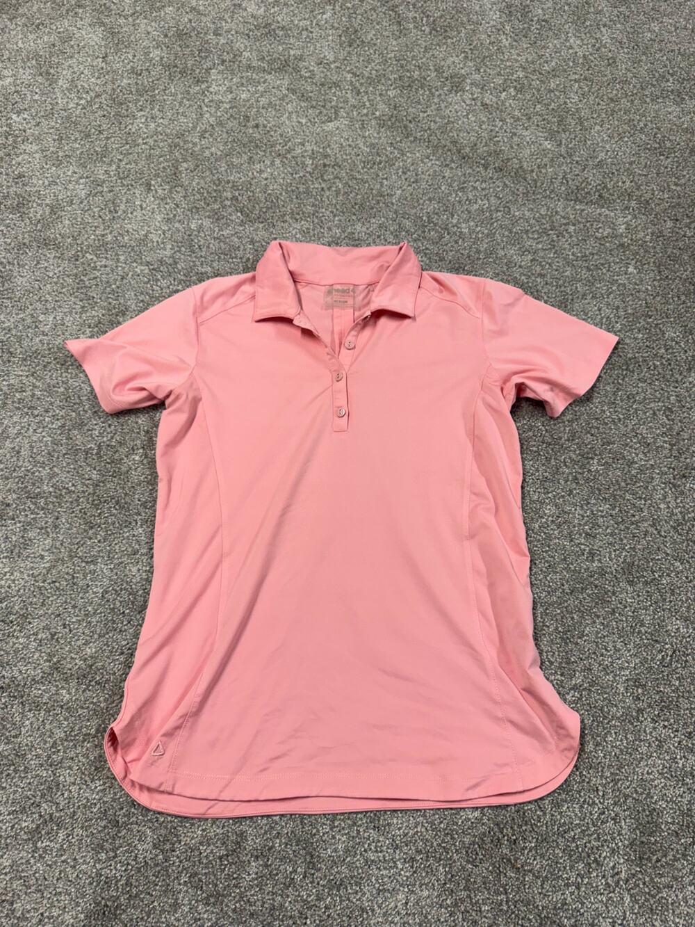 Ahead Performance Women's Pink Short Sleeve Polo Top